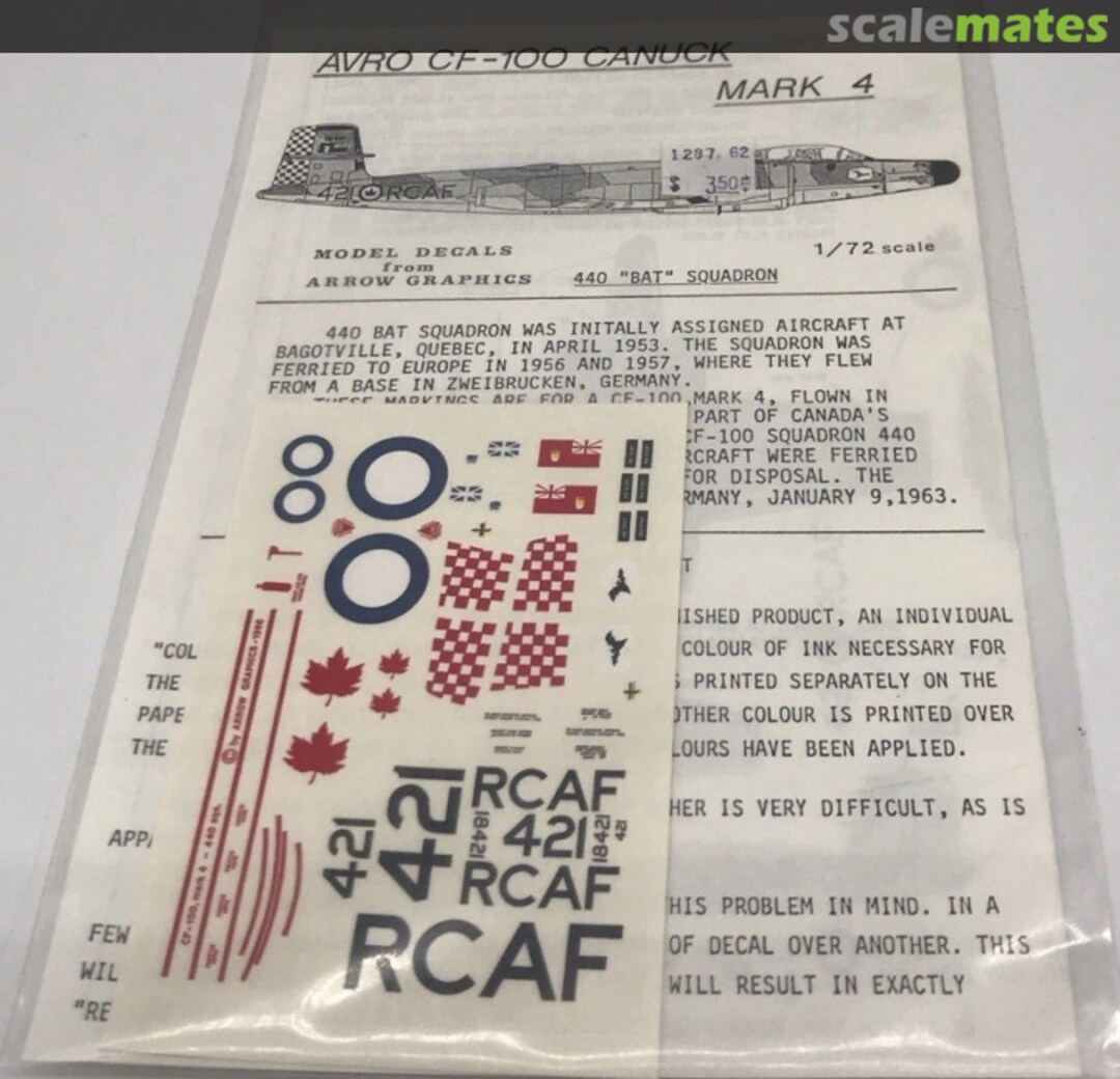 Boxart Avro CF-100 Canuck Mk.4 none Arrow Graphics Boxart Avro CF-100 Canuck Mk.4 none Arrow Graphics