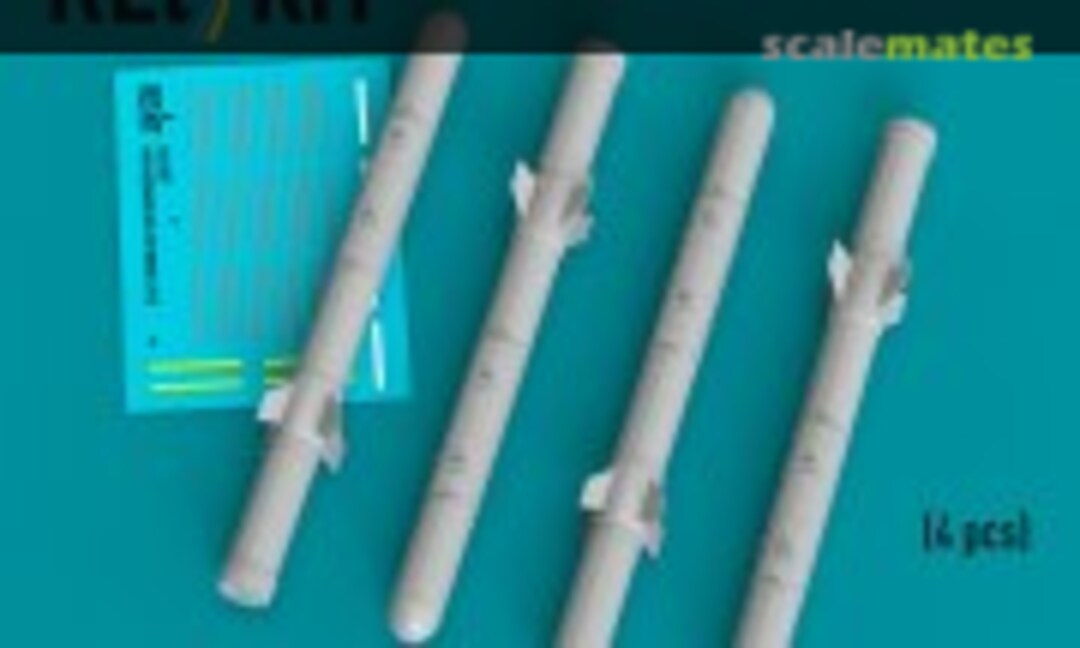 1:48 Matra Durandal (BLU-107) bombs (4 pcs) (F-15E, F-16, F-111E, Tornado, Mirage 2000) (3D Printed) (ResKit RS48-0507) RS48-0507