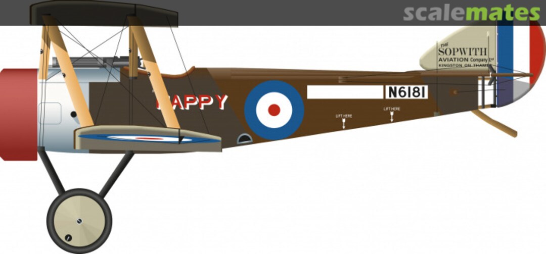 Boxart Sopwith Pup Moorland Scale Model Decals Boxart Sopwith Pup Moorland Scale Model Decals