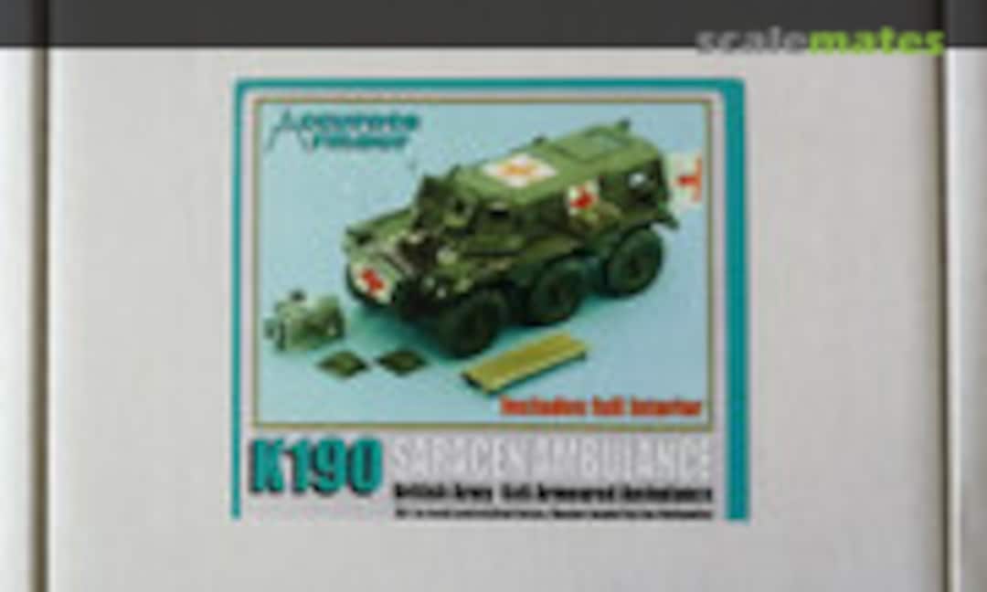 1:35 Saracen 6x6 Ambulance w. Interior (Accurate Armour K190)