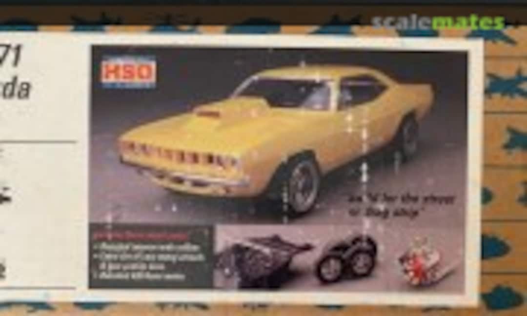 1:25 1971 Cuda HSO (Testors 7402)