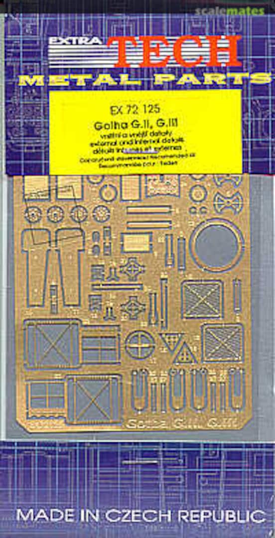 Boxart Gotha G.II, G.III EX 72125 Extratech Boxart Gotha G.II, G.III EX 72125 Extratech