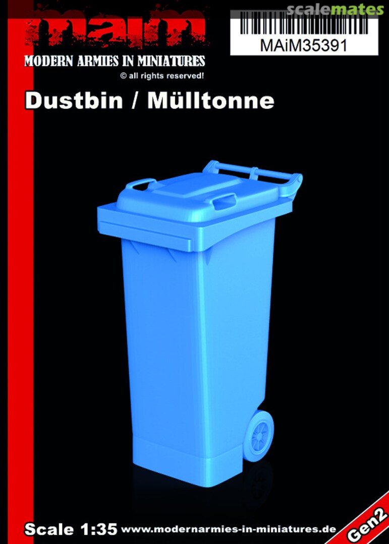 Boxart Dustbin - Mülltonne MAIM35391 MAiM Boxart Dustbin - Mülltonne MAIM35391 MAiM
