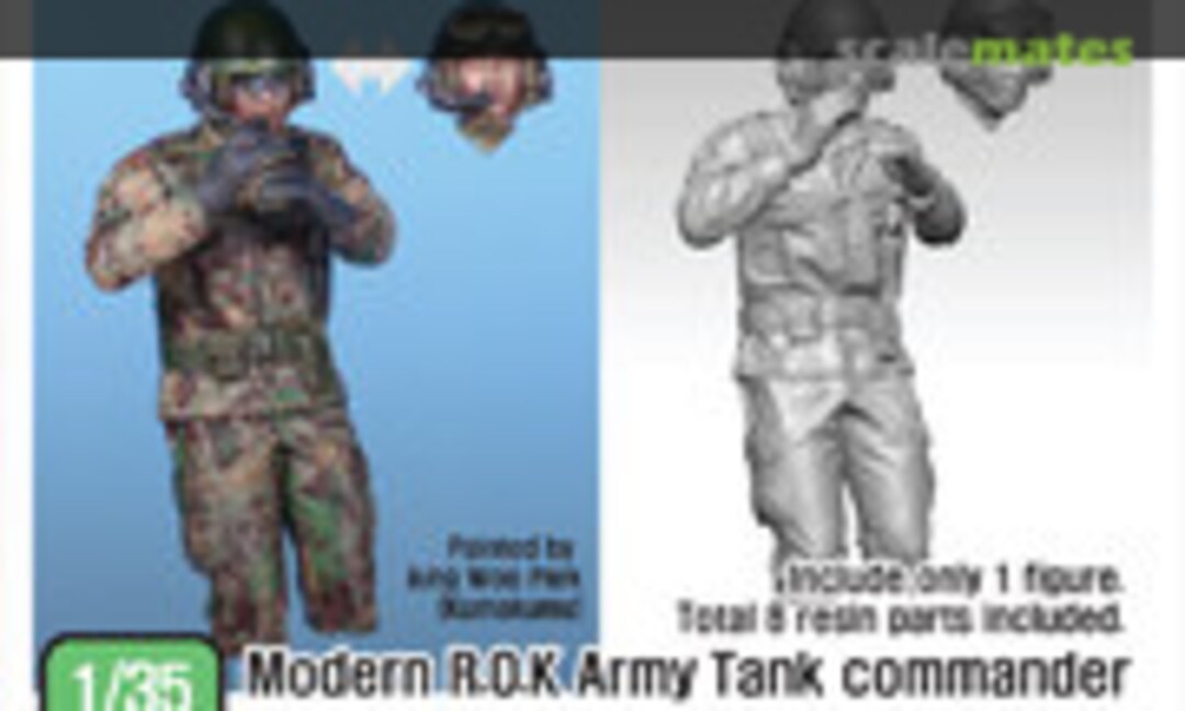 1:35 Modern ROK Army Tank Commander for K2 (Def.Model DF35013) DF35013