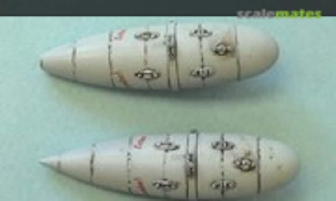 1:32 Bf 109 Auxiliary Fuel Drop Tank (Eagle Editions 21-32) 21-32