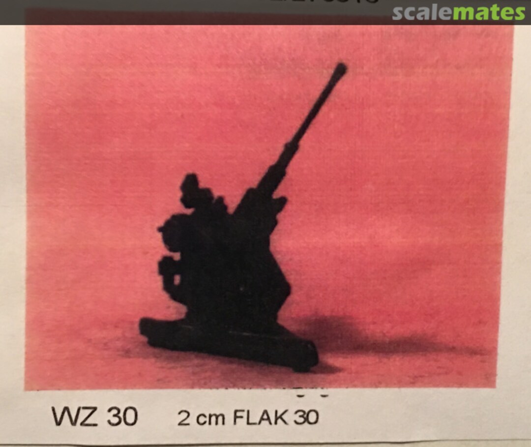 Boxart 2cm Flak 30 WZ 30 Fine Scale Factory Boxart 2cm Flak 30 WZ 30 Fine Scale Factory