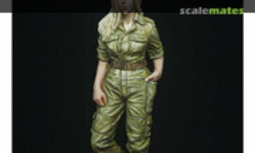 1:35 Modern Female Soldier of Israel Standing Status (Qing Yi Miniatures QY35012) QY35012