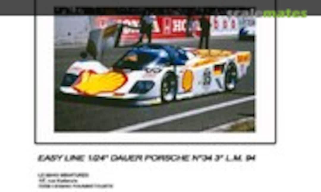 1:24 Dauer Porsche 962 LM #GT002 &quot;Shell&quot; (Le Mans Miniatures 124009)