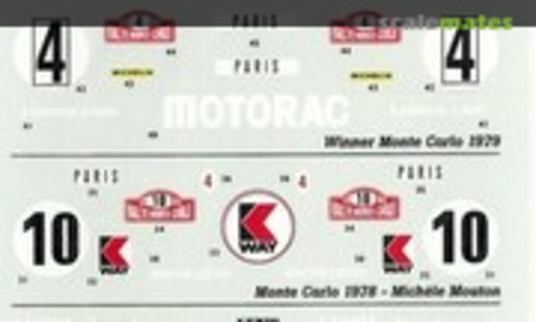 1:24 Lancia Stratos (Studio27 ST27-DC154) ST27-DC154