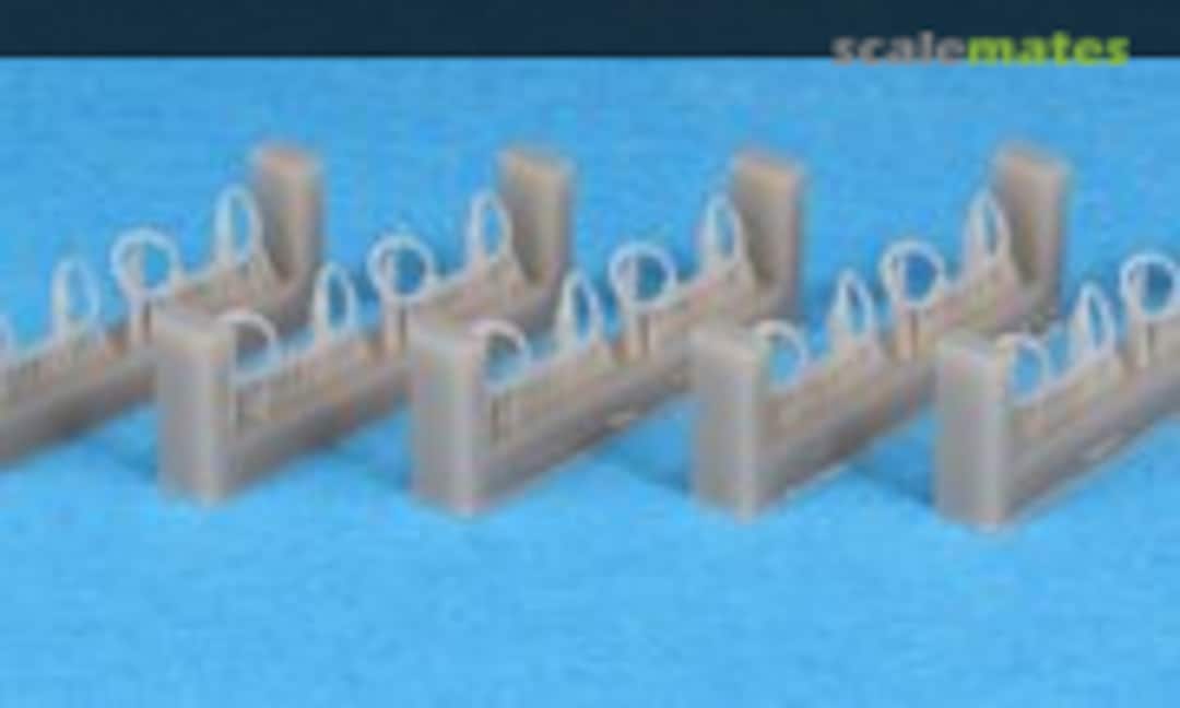 1:48 MB Mk. H5 / H7 face curtain handles (Hypersonic Models HMR 48049) HMR 48049