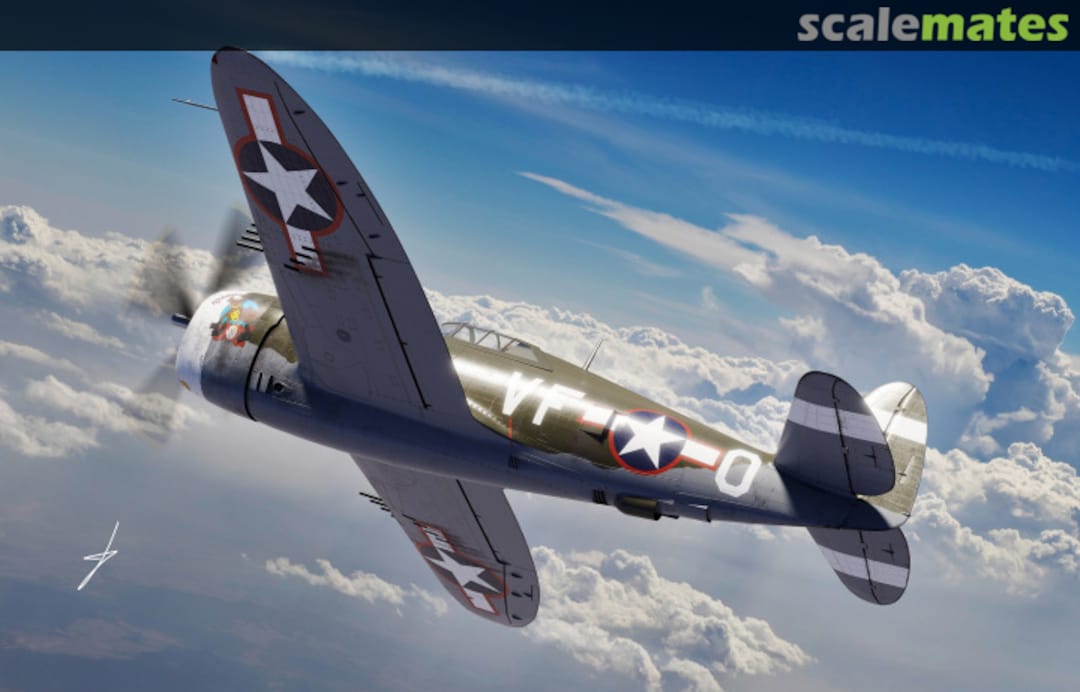 Boxart P-47C-2 Thunderbolt DW48055 Dora Wings
