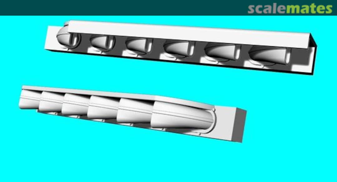Boxart Bf 109F-4 exhaust stacks LF3D7221 LF Models Boxart Bf 109F-4 exhaust stacks LF3D7221 LF Models