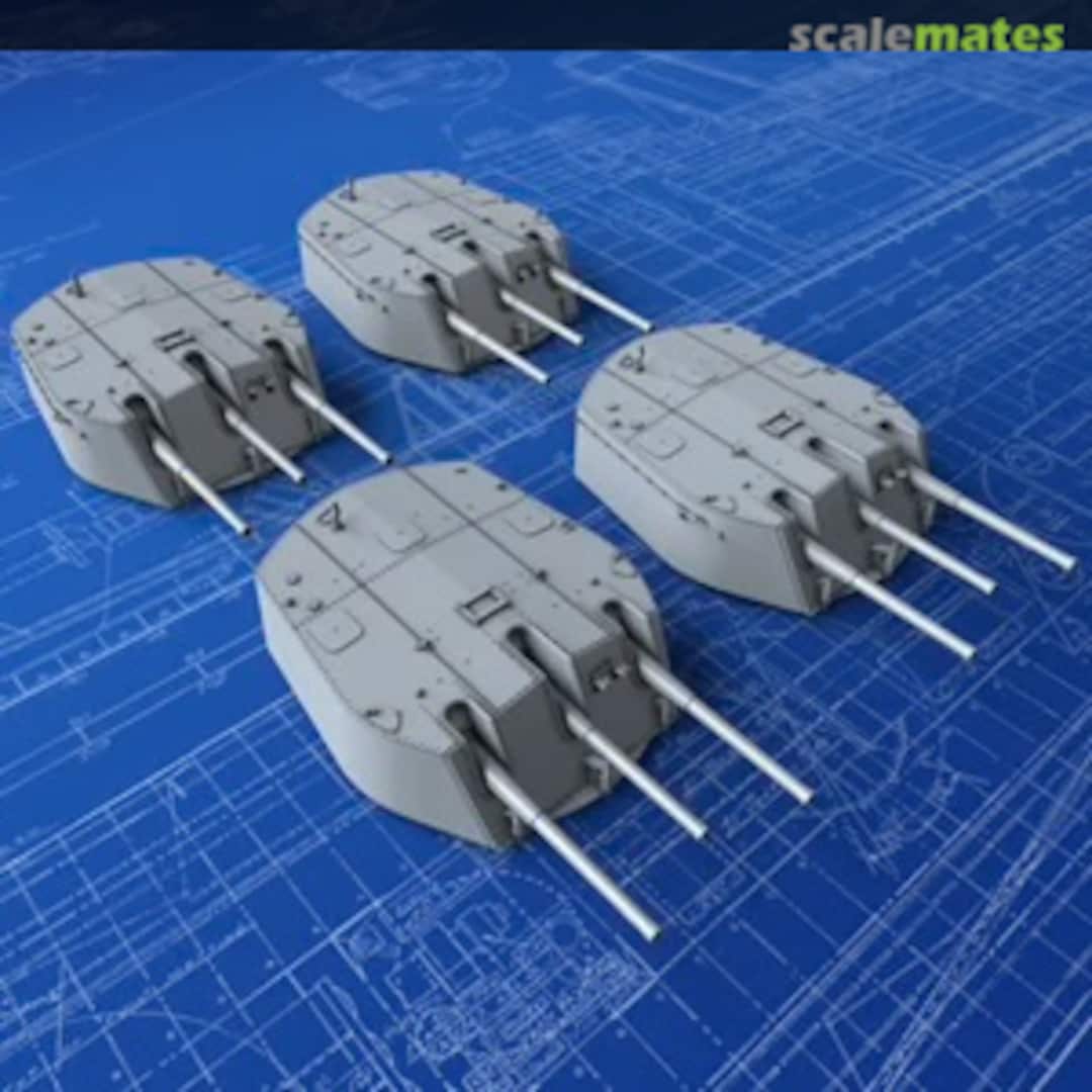 Boxart 6"/50 (15.2cm) BL MKXXIII (MKXXIII Mount) MM0697P Micro Master