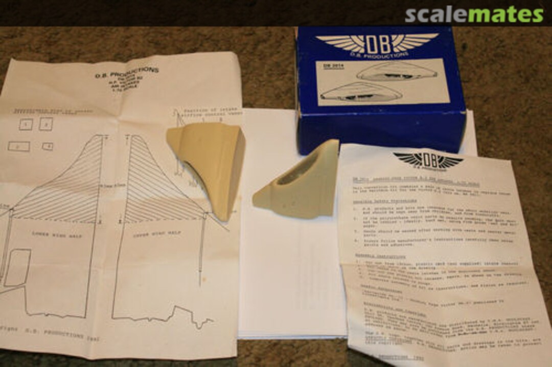 Boxart Handley Page Victor B.2 Air Intakes DB2014 DB Productions