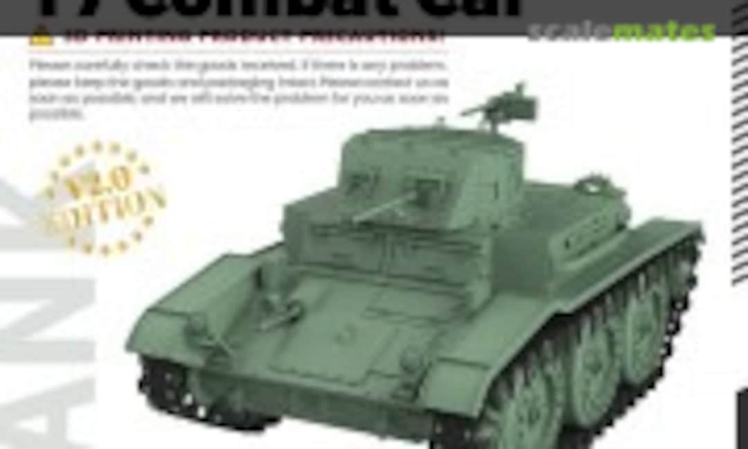 1:72 US T7 Combat Car Light Tank (SSMODEL SS72841) SS72841