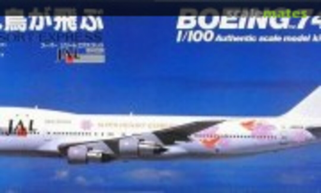 1:100 Boeing 747 JAL Super Resort Express (Doyusha 100-B4-RE-8000)