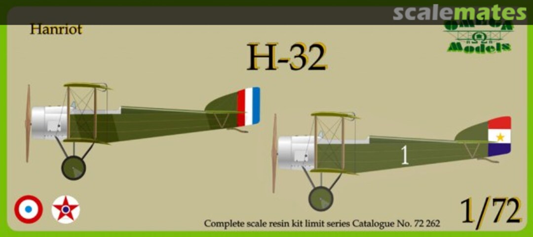 Boxart Hanriot H-32 72262 Omega Models Boxart Hanriot H-32 72262 Omega Models