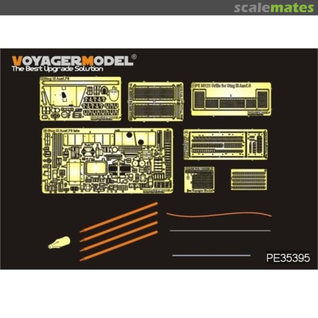 Boxart StuG III Ausf. F/8 Late w/Winter Track Basic PE35395 Voyager Model Boxart StuG III Ausf. F/8 Late w/Winter Track Basic PE35395 Voyager Model