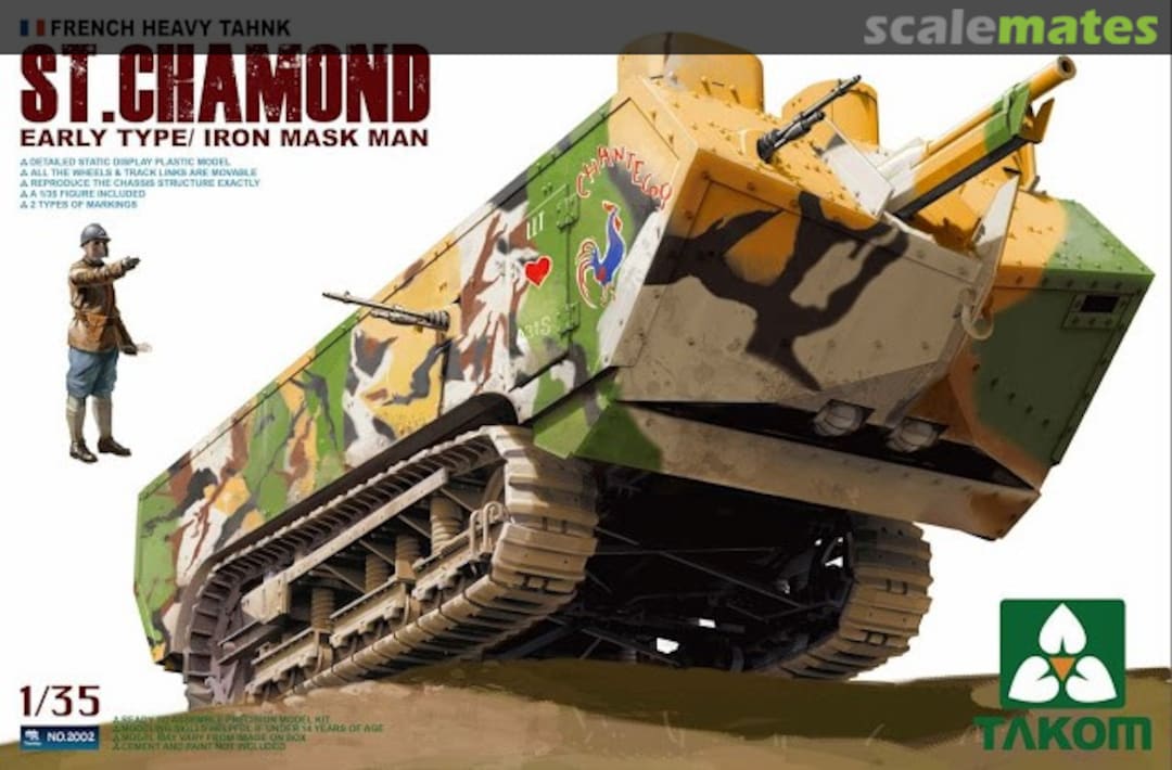 Boxart St. Chamond 2002 Takom Boxart St. Chamond 2002 Takom
