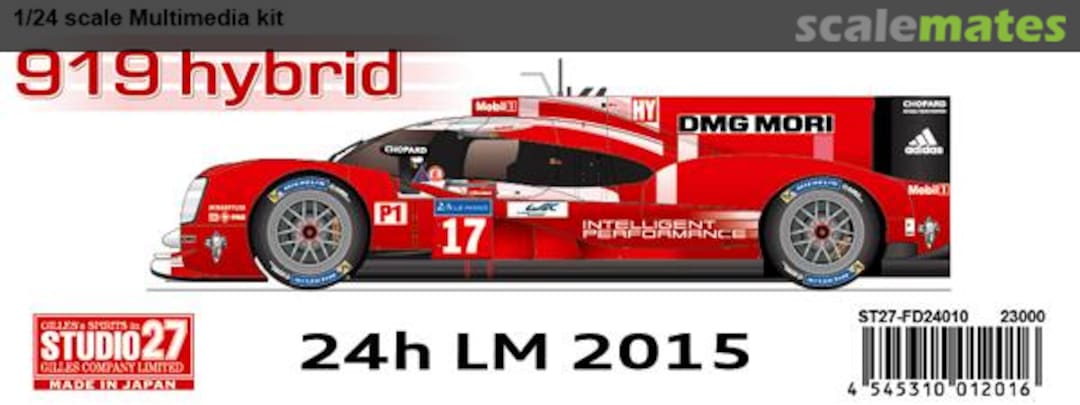 Boxart Porsche 919 Hybrid ST27-FD24010 Studio27 Boxart Porsche 919 Hybrid ST27-FD24010 Studio27