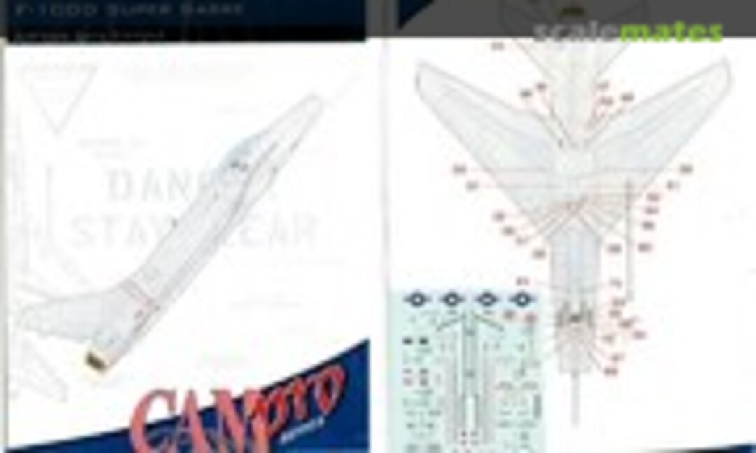 1:72 F-100D Super Sabre (CAM P72-012) P72-012