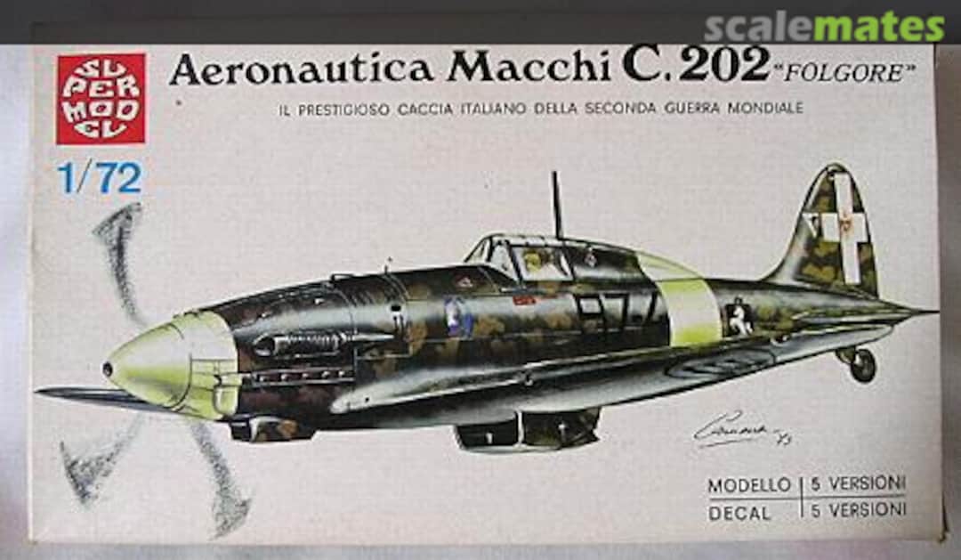 Boxart Aeronautica Macchi C.202 "Folgore" 10-010 Supermodel