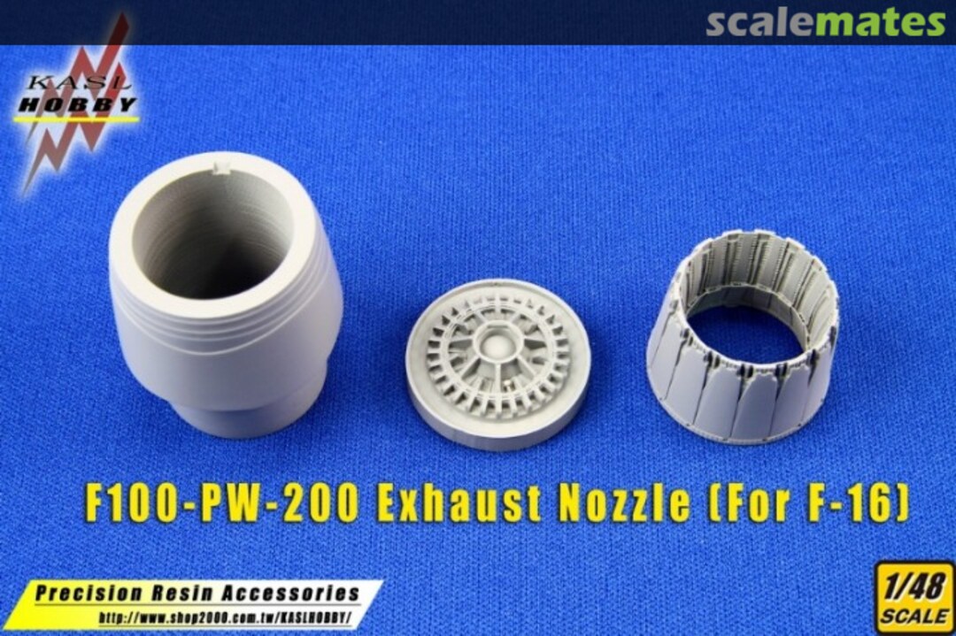 Boxart F100-PW200 Exhaust Nozzles Set K48081 Kasl Hobby Boxart F100-PW200 Exhaust Nozzles Set K48081 Kasl Hobby