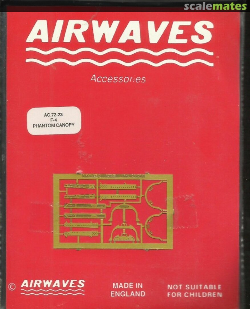 Boxart F-4 Phantom Canopy AC72-23 Airwaves Boxart F-4 Phantom Canopy AC72-23 Airwaves