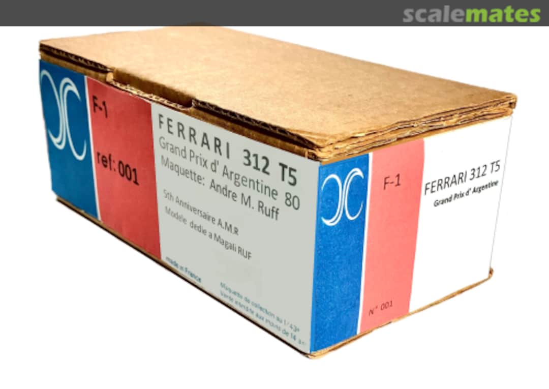 Boxart Ferrari 312 T5 XF1 001 AMR X-F1 Boxart Ferrari 312 T5 XF1 001 AMR X-F1