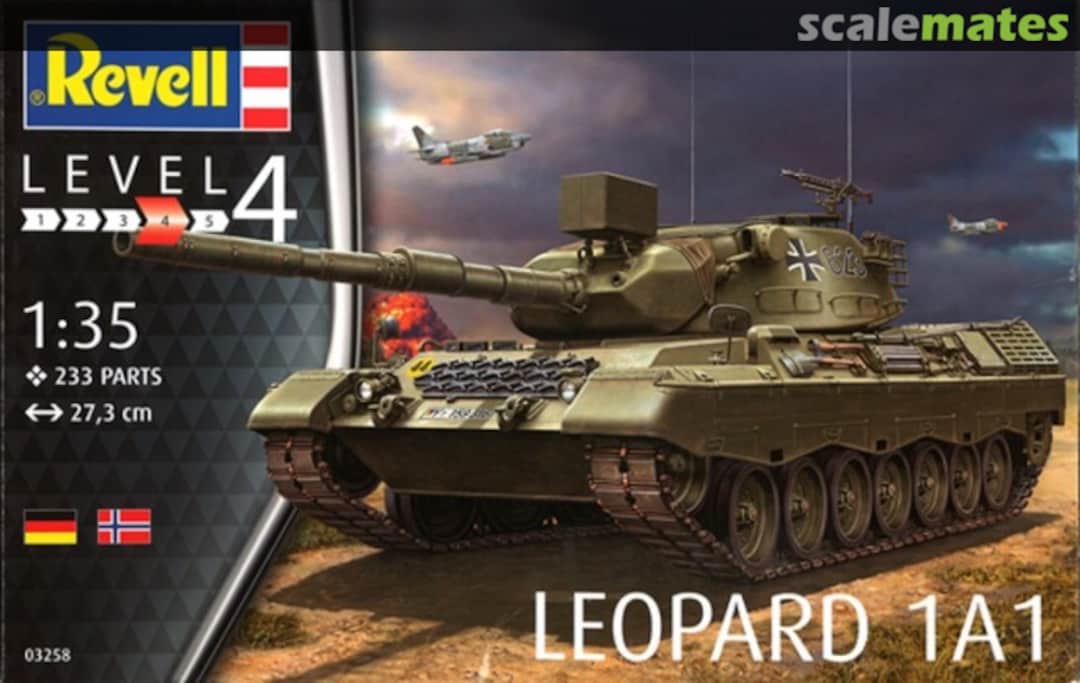 Boxart Leopard 1A1 03258 Revell Boxart Leopard 1A1 03258 Revell