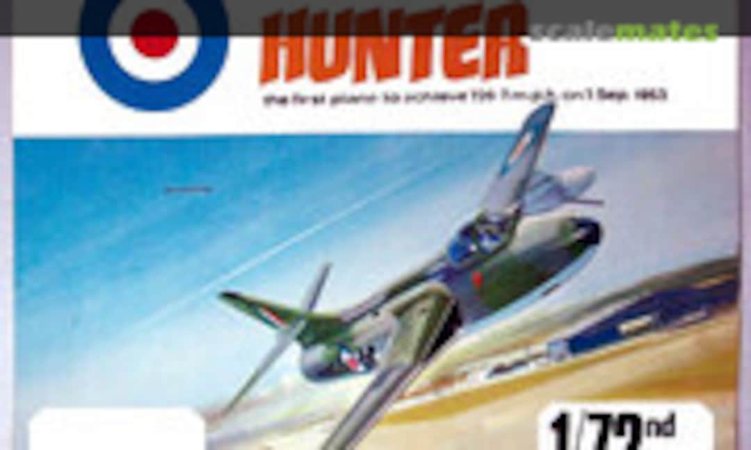 1:72 Hawker Hunter (FROG W34)