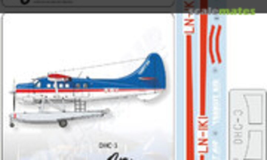 1:72 Transit-Air DHC-3 Otter (Lima November Decals LN72-535) LN72-535