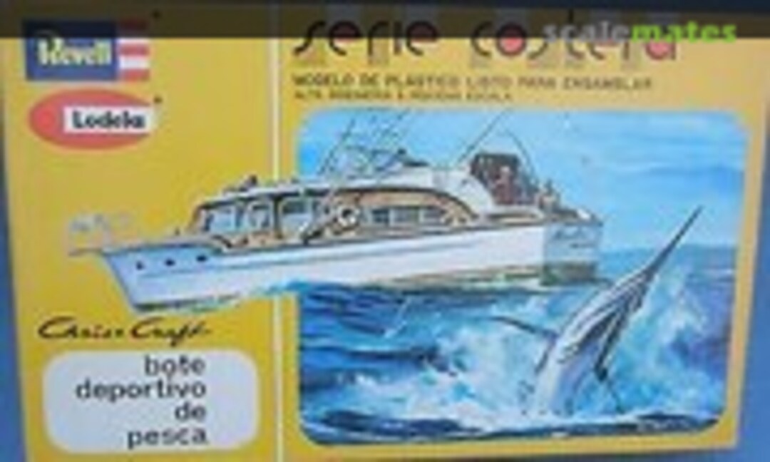 1:56 bote deportivo de pesca (Revell/Lodela H-356) H-356