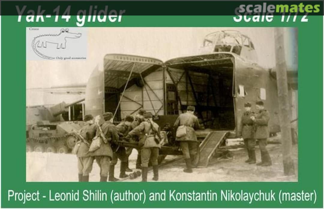 Boxart Yakovlev Yak-14 Glider CMD7209 Croco Models Boxart Yakovlev Yak-14 Glider CMD7209 Croco Models