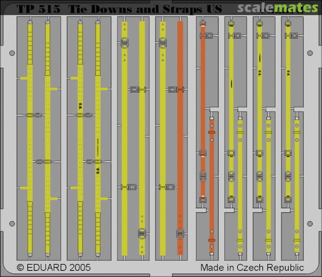 Boxart Tie Downs and Straps TP515 Eduard Boxart Tie Downs and Straps TP515 Eduard