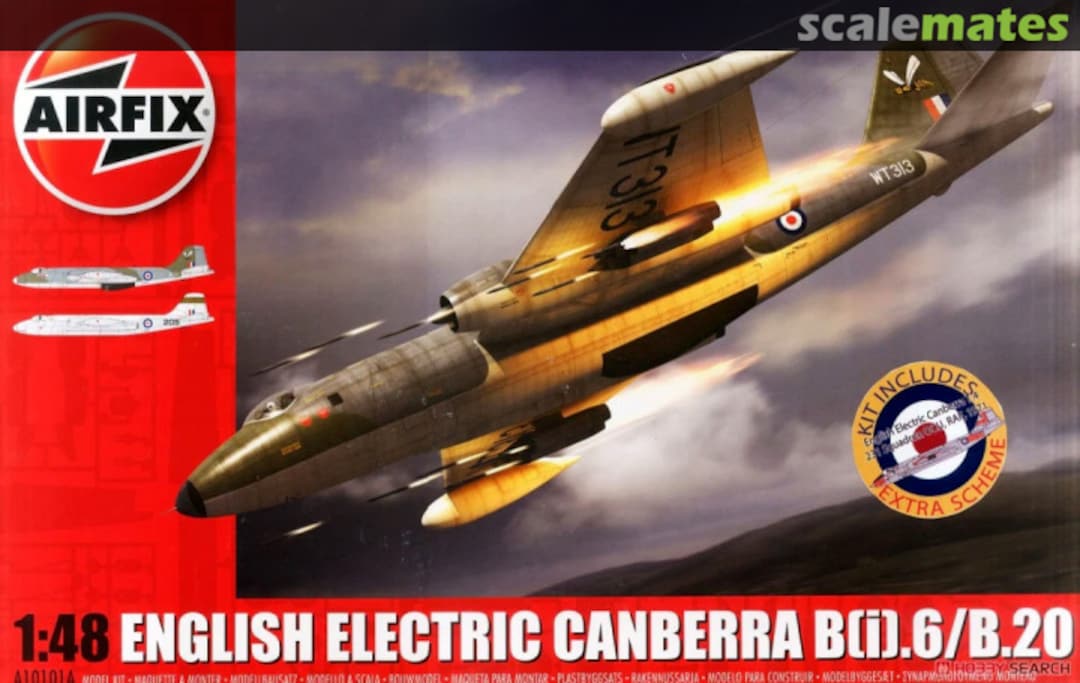 Boxart English Electric Canberra B(I).6/B.20 A10101B Airfix Boxart English Electric Canberra B(I).6/B.20 A10101B Airfix