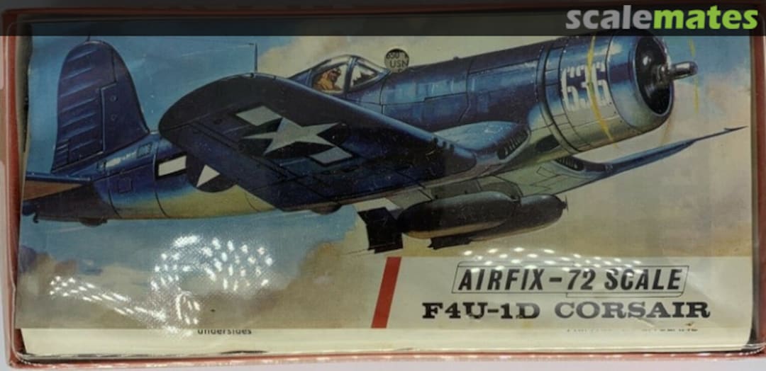 Boxart F4U-1D Corsair 115 Plasty/Airfix Boxart F4U-1D Corsair 115 Plasty/Airfix