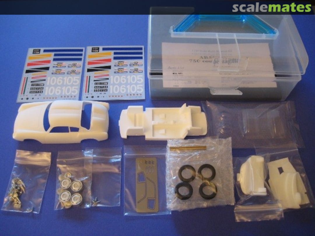 Boxart Abarth 750 Zagato Coupe MFH-L-1 Model Factory Hiro Boxart Abarth 750 Zagato Coupe MFH-L-1 Model Factory Hiro