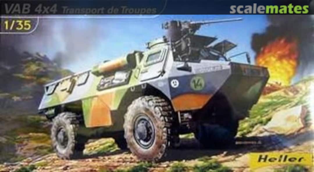 Boxart VAB 4x4 Transport de Troupes 81130 Heller Boxart VAB 4x4 Transport de Troupes 81130 Heller