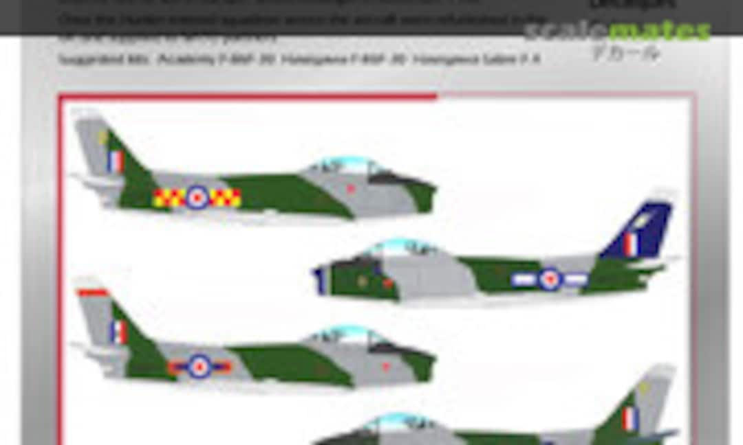 1:48 Canadair Sabre F.4 (High Planes Models HPD048001) HPD048001