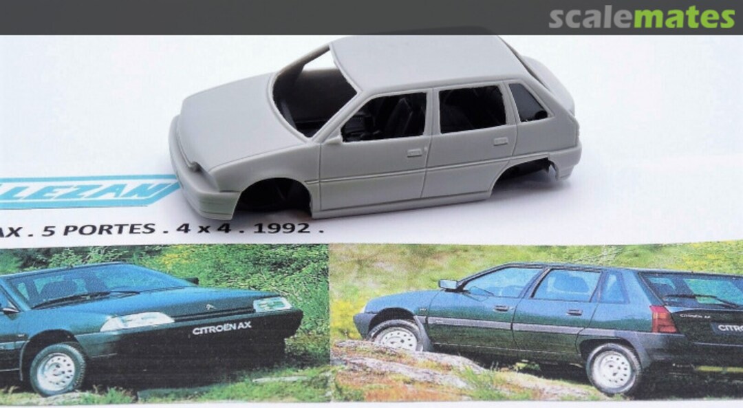 Boxart Citroën AX 4x4 5-Portes Alezan Boxart Citroën AX 4x4 5-Portes Alezan