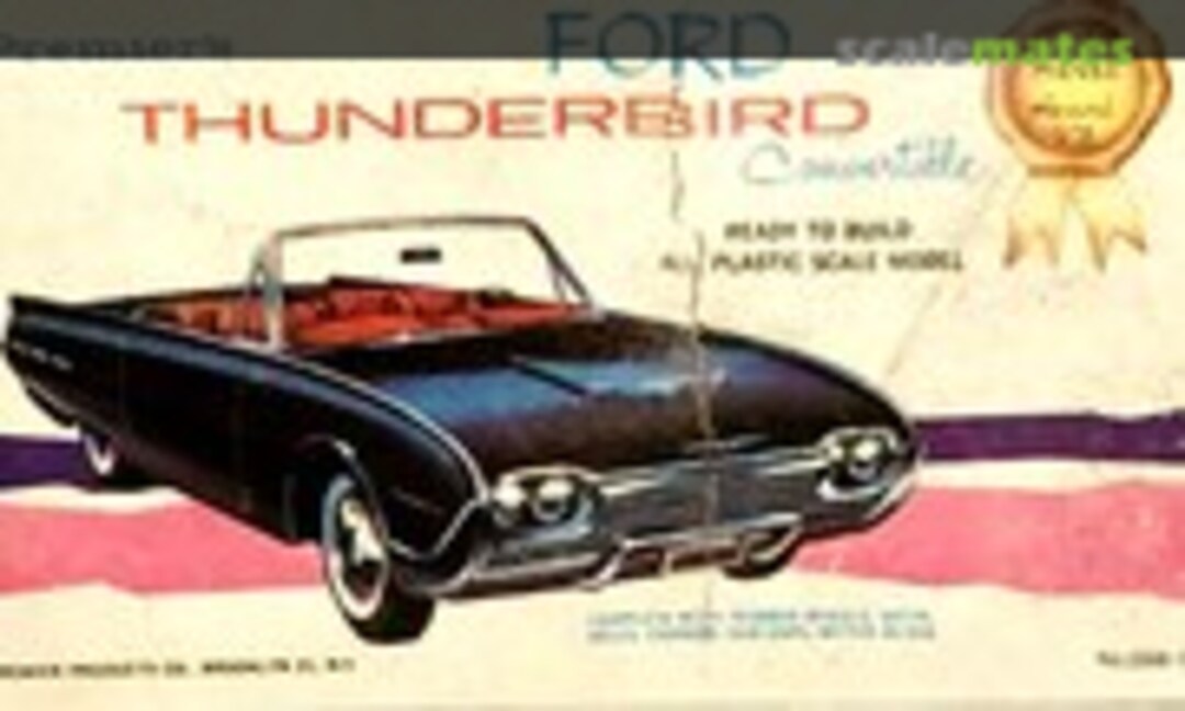 1:32 1961 Ford Thunderbird Convertible (Premier 1366-89)