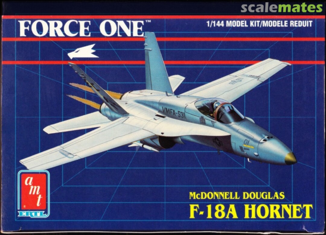 Boxart F-18A Hornet 8839 AMT/ERTL Boxart F-18A Hornet 8839 AMT/ERTL