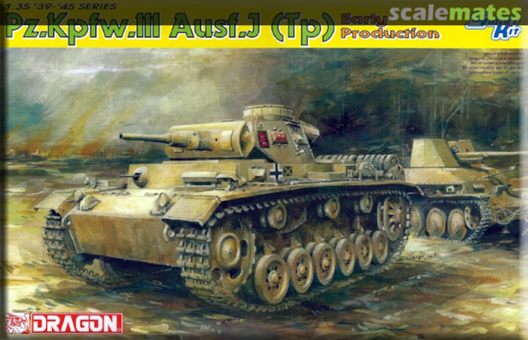Boxart Pz.Kpfw.III Ausf.J (Tp) 6543 Dragon