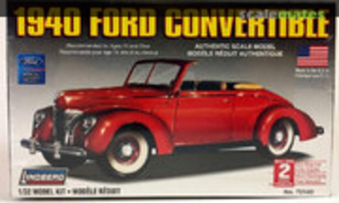 1:32 1940 Ford Convertible (Lindberg 72140)