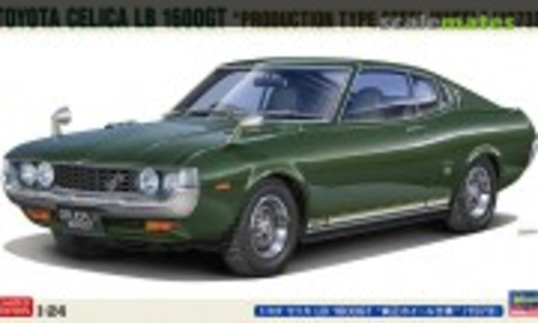 1:24 Toyota Celica LB 1600GT &quot;Production Type Steel Wheel&quot; (1973) (Hasegawa 20720)