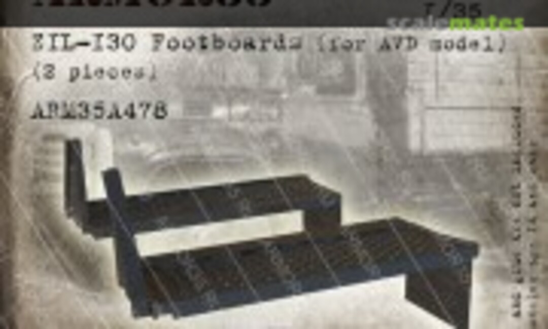 1:35 ZIL-130 Footboards (2 pcs) (Armor35 ARM35A478) ARM35A478