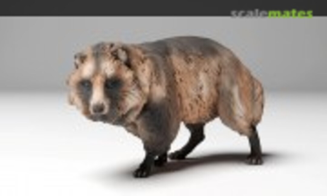 1:48 Tanuki - Japanese Raccoon - Walking (2 pieces) (EMP3d 48130296) 48130296