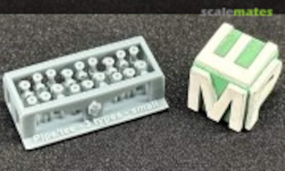 No Kszta?tki - set 1 - 3 Typy - Ma?e - 3x6 pieces (1,5mm) (EMP3d 99160607) 99160607