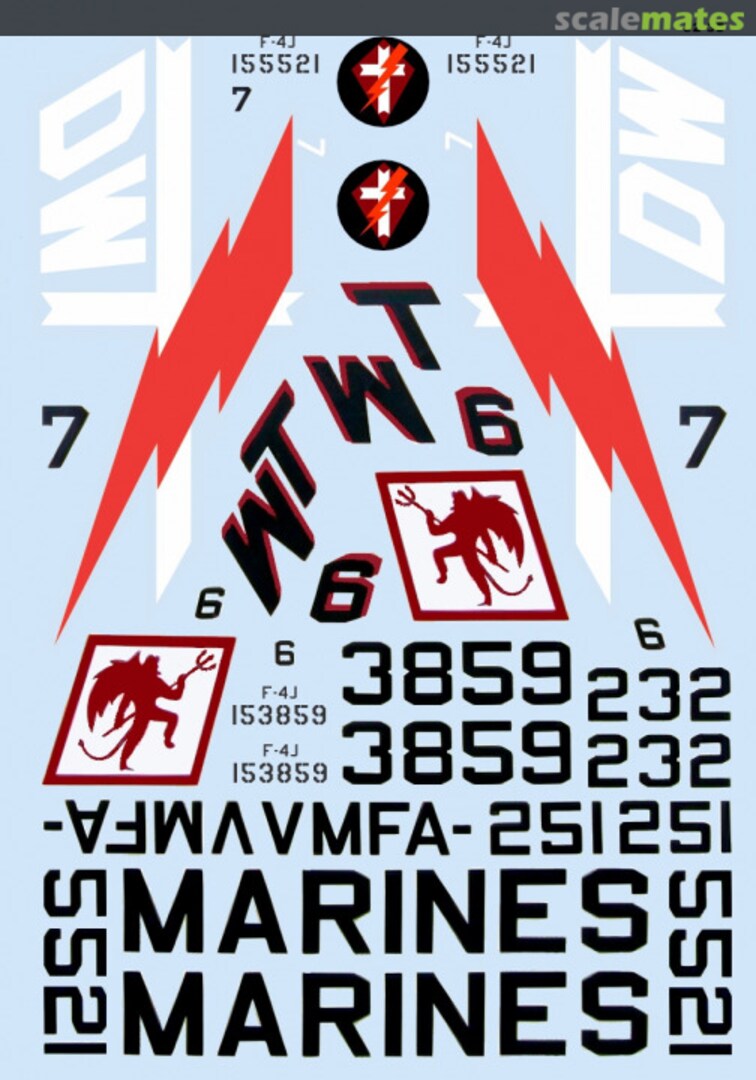 Boxart F-4Js USMC 32-35 SuperScale International Boxart F-4Js USMC 32-35 SuperScale International